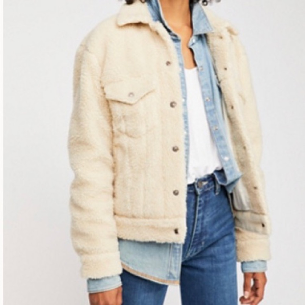 All Over Sherpa Trucker Jacket
